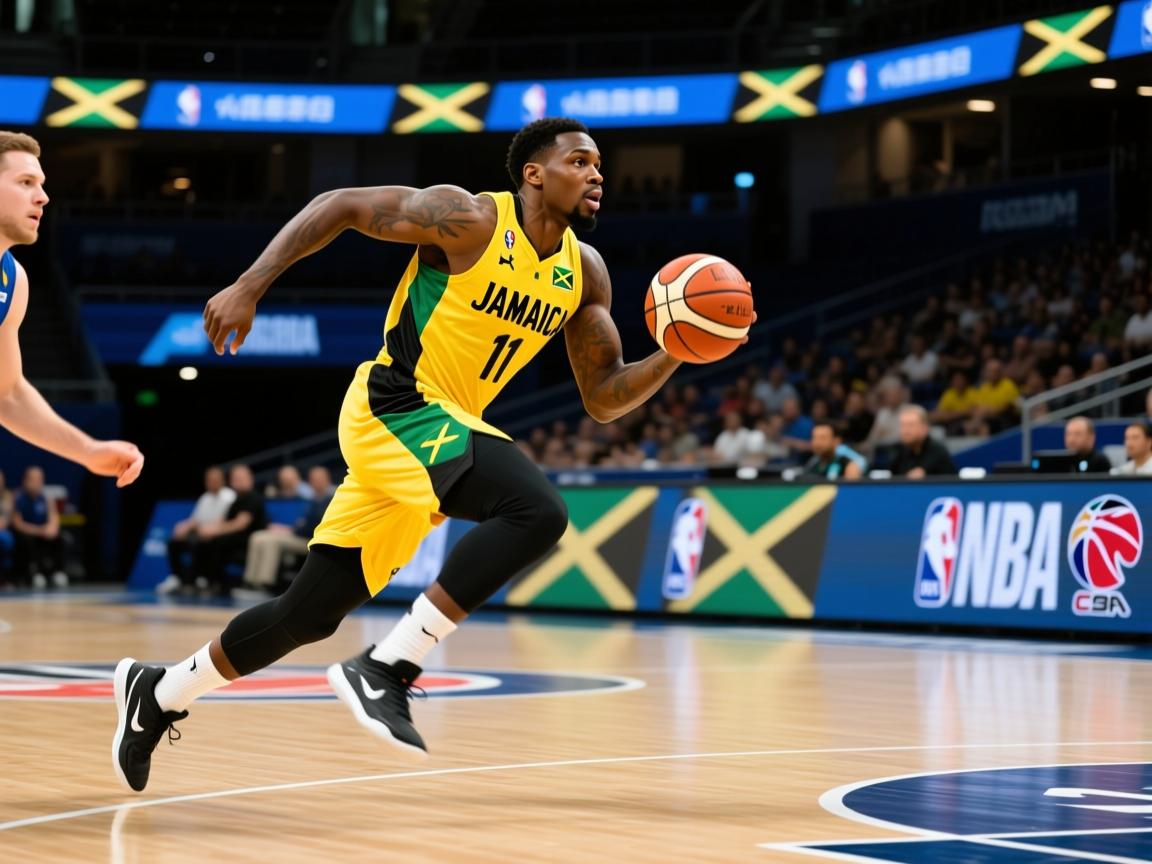 牙买加队员在比赛中展现出出色的速度和力量  第2张